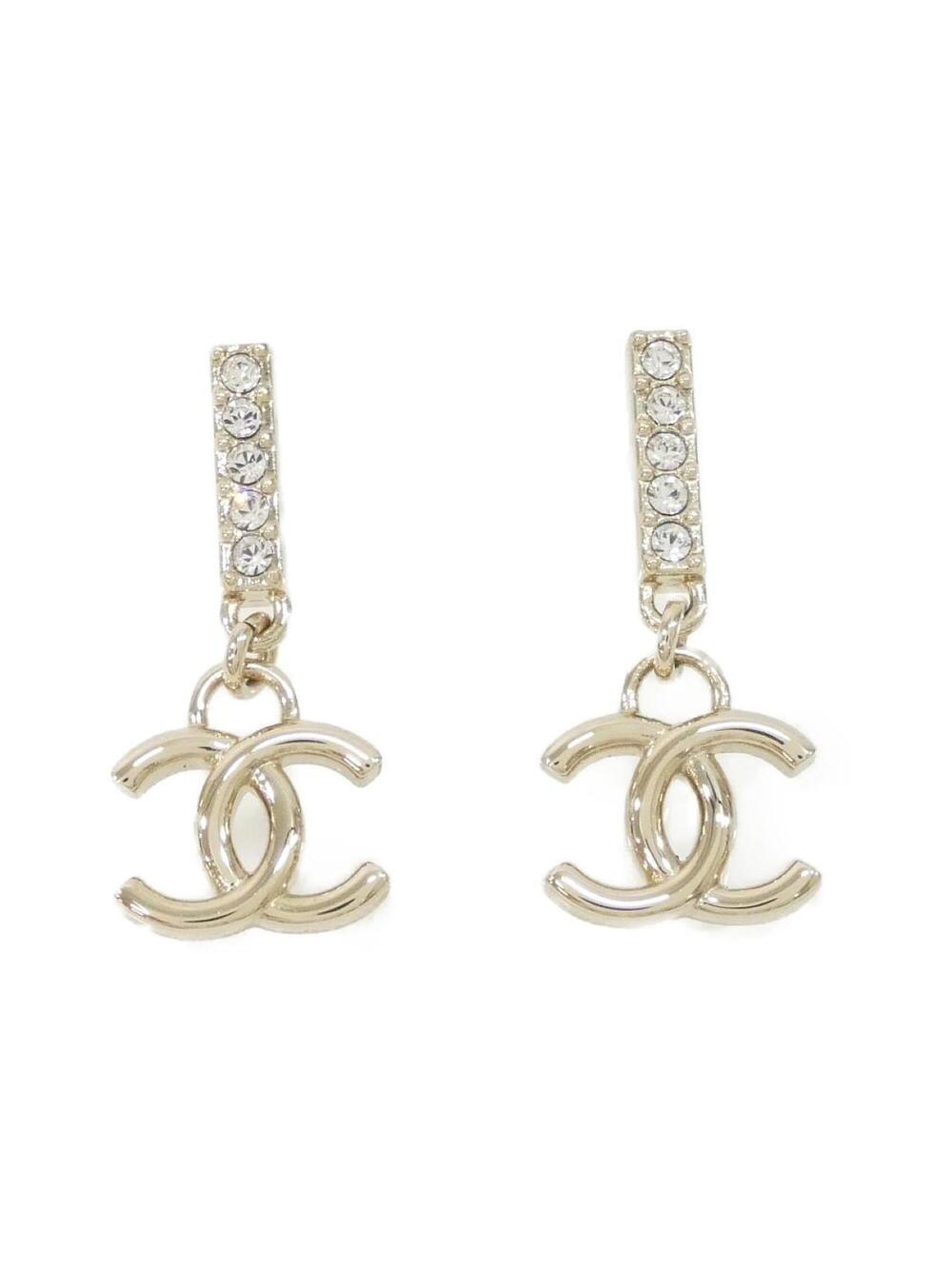 Chanel Earrings Gold-Tone Metal #347114C12B
